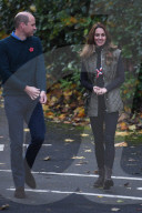 The Duke and Duchess of Cambridge leave Scouts Promise To The Planet campaign.