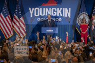 NEWS - USA: Der republikanische Gouverneur von Virginia, Glenn Youngkin, hält seine Siegesrede