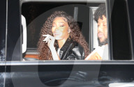 Winnie Harlow Is Exquisite In Black Leather For Dinner Outing At Nobu