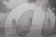 Foggy and frosty morning for Londoners