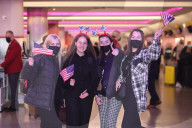 Historic dual-take off from Heathrow celebrates return of US travel.