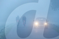 Foggy and frosty morning for Londoners