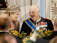 ROYALS -  Staatsdinner in Oslo zu Ehren des Besuchs des Königs und der Königin der Niederlande