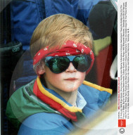 20 February 1994 Photo Shows: Prince Harry Rambo-style Wearing A Bandana In Klosters Switzerland. These Are Golden Days For The Prince Of Wales. But For All His New Media-friendly Outlook Klosters Has Always Held Bittersweet Memories. Yesterday He Ma