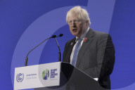 Prime Minister Boris Johnson attends COP26