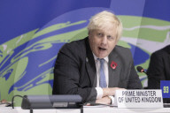 Prime Minister Boris Johnson attends COP26