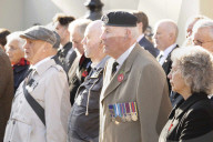 A service at the Cenotaph to commemoration  Armistice Day and to remember Walter Tull, one of the first Black British officers of The Great War.