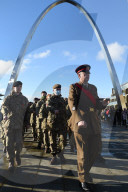 Remembrance Sunday in Folkestone