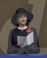 Die britischen Royals bei der Gedenkfeier anlässlich des Remembrance Sunday 2021 in London