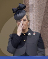 Die britischen Royals bei der Gedenkfeier anlässlich des Remembrance Sunday 2021 in London