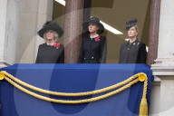 Die britischen Royals bei der Gedenkfeier anlässlich des Remembrance Sunday 2021 in London