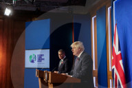 Boris Johnson and Alok Sharma COP26 Press Conference