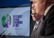 Boris Johnson and Alok Sharma COP26 Press Conference