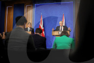 Boris Johnson and Alok Sharma COP26 Press Conference