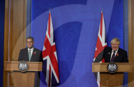 Boris Johnson and Alok Sharma COP26 Press Conference