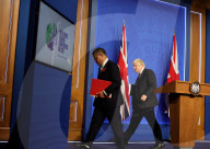 Boris Johnson and Alok Sharma COP26 Press Conference