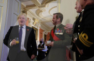 Prime Minister Boris Johnson- Remembrance Sunday at the Cenotaph