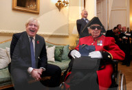 Prime Minister Boris Johnson- Remembrance Sunday at the Cenotaph