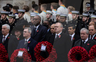 Prime Minister Boris Johnson- Remembrance Sunday at the Cenotaph