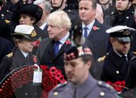 Prime Minister Boris Johnson- Remembrance Sunday at the Cenotaph
