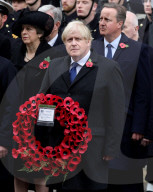 Prime Minister Boris Johnson- Remembrance Sunday at the Cenotaph