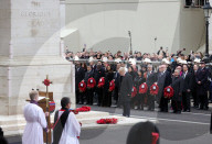 Prime Minister Boris Johnson- Remembrance Sunday at the Cenotaph
