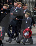 Prime Minister Boris Johnson- Remembrance Sunday at the Cenotaph