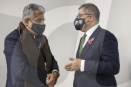 CP Alok Sharma at the COP26 Climate Change Conference Day 11