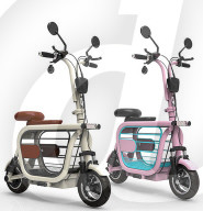 FEATURE - E-Moped mit eingebauter Hundebox