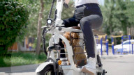 FEATURE - E-Moped mit eingebauter Hundebox