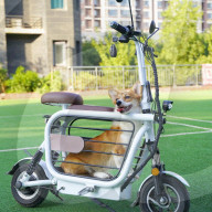 FEATURE - E-Moped mit eingebauter Hundebox