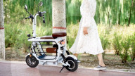 FEATURE - E-Moped mit eingebauter Hundebox