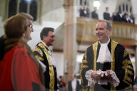 Prime Minister Boris Johnson attends Lord Mayor's Banquet