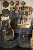 Taking the strain: the last sievewright – in pictures. Steve Overthrow is the only traditional sievewright trading in the country and possibly the only one making sieves and riddles by hand worldwide. 