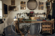 Taking the strain: the last sievewright – in pictures. Steve Overthrow is the only traditional sievewright trading in the country and possibly the only one making sieves and riddles by hand worldwide. 