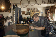 Taking the strain: the last sievewright – in pictures. Steve Overthrow is the only traditional sievewright trading in the country and possibly the only one making sieves and riddles by hand worldwide. 
