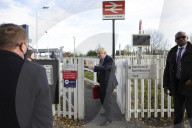 Prime Minister Boris Johnson-Integrated Rail Plan Tour