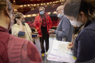 Wagner's The Valkyrie, directed by Richard Jones for the English National Opera. The Coliseum, London.