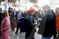 Prime Minister Boris Johnson-Integrated Rail Plan Tour
