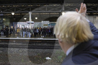 Prime Minister Boris Johnson-Integrated Rail Plan Tour
