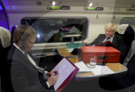 Prime Minister Boris Johnson-Integrated Rail Plan Trip