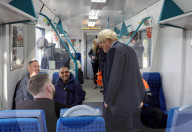 Prime Minister Boris Johnson-Integrated Rail Plan Trip