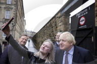 Prime Minister Boris Johnson-Integrated Rail Plan Tour
