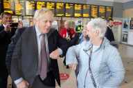 Prime Minister Boris Johnson-Integrated Rail Plan Tour