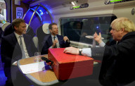 Prime Minister Boris Johnson-Integrated Rail Plan Trip