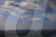 Gliders in Lancashire: model aircraft enthusiasts.
Guardian photojournalist Christopher Thomond spent some time with model aircraft enthusiasts who were launching their slope-soaring gliders off the hillside at Nick of Pendle.
