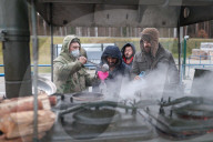 Migrants On Belarusian-Polish Border