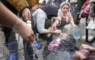 Migrants on Belarusian-Polish Border