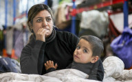 Migrants on Belarusian-Polish Border