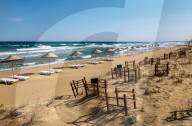 REPORTAGE - Varosha, die verlorene Stadt: Der Ferienort Varosha in Famagusta ist seit dem Einmarsch der türkischen Armee in Nordzypern im Jahr 1974 für die Welt verschlossen